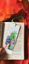 bookmark, Rosemary  Spider & Granny Snail, colour printed and laminated