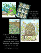 Tiny Tales from the Countryside, storybook colouring book for all ages