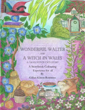 Wonderful Walter and a Witch in Wales: A Cross-Stitch Cats colouring, story book, colouring book
