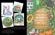 Halloween with Handsome Hagar: A Cross-Stitch Cats Story: colouring book, Story book