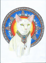 Egypt Bound with Elegant Edwin: a Cross-stitch Cats story, colouring book, Story book