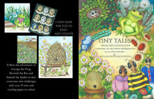 Tiny Tales from the Countryside, storybook colouring book for all ages