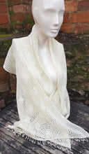 lace knit pashmina