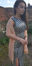 beaded fringed pashmina