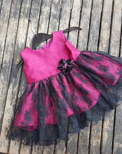 gothic baby party dress