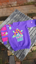 flower posy jumper