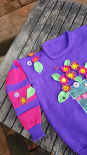 crochet detail sweater