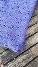 fine periwinkle purple scarf