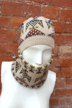 unisex ski cowl and hat set