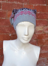 soft grey ski hat