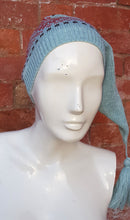 sea foam  fair isle hat