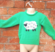 "Baa" handmade sheep jumper