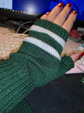 Ravenclaw fingerless gloves, arm warmers, Hogwarts, Harry Potter inspired,