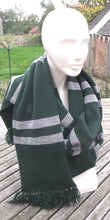 Slytherin scarf, Green & Grey, Harry potter inspired