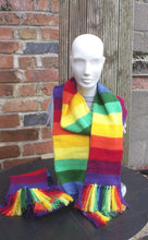 Gay pride scarf