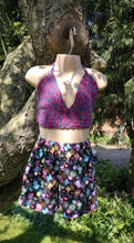 halter top and shorts set