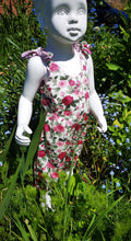 floral cotton play suit