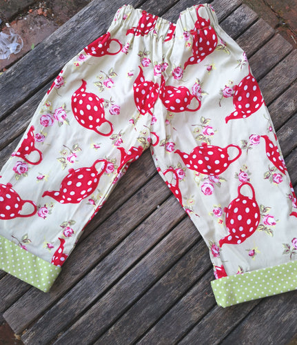 tea party capri pants