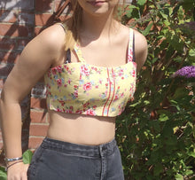 ribbon detail crop top