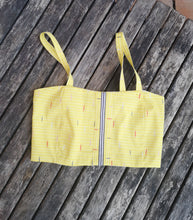 retro yellow fabric