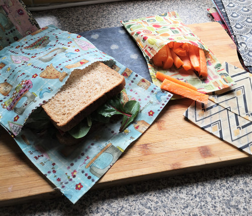 beeswax  sandwich bag