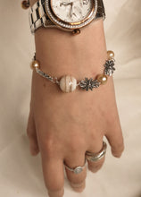 glass pearl bracelet