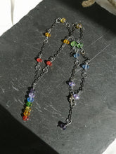 crystal chakra necklace