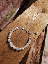 pearl & crystal bracelet