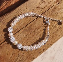 Reflection: pearl bracelet