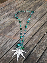 jade and teal necklace