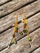 Amazonian Cascade earrings