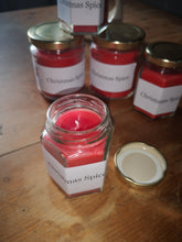 Christmas spice candle