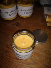 coral and aqua blossom 60ml candle