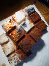 75g soy wax melt, snap bar larger size, hand poured.