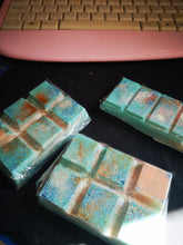 75g soy wax melt, snap bar larger size, hand poured.