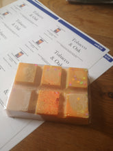 75g soy wax melt, snap bar larger size, hand poured.