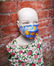 Childs Face protection, Face mask, Sneeze Guard, virus guard. Age 10 -14 approx. full cover 3+ layers.