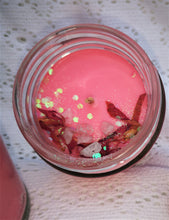 Love Spell, soy wax candle, scented and coloured for candle magic, 190ml.