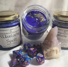 Dungeons & Dragons themed candle, add drama to your game play, enhance the fantasy.
