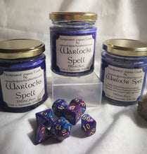 Dungeons & Dragons themed candle, add drama to your game play, enhance the fantasy.
