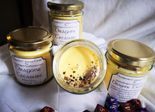 Dungeons & Dragons themed candle, add drama to your game play, enhance the fantasy.