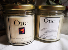 One.  (inspired by CK1 fragrance) hand poured soy wax melts & candles.
