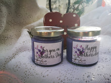 mothers day gift, 125ml scented candle  with label options,