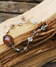 Sugar babe: sweet simple handmade beaded bracelet, or anklet