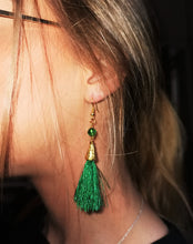 Show me some Tassel!, hand wired glorious tasselled earrings in various colours