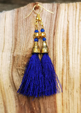 Show me some Tassel!, hand wired glorious tasselled earrings in various colours