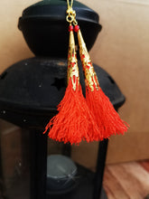 Show me some Tassel!, hand wired glorious tasselled earrings in various colours