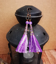 Show me some Tassel!, hand wired glorious tasselled earrings in various colours