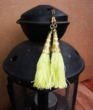 Show me some Tassel!, hand wired glorious tasselled earrings in various colours