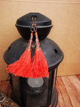 Show me some Tassel!, hand wired glorious tasselled earrings in various colours